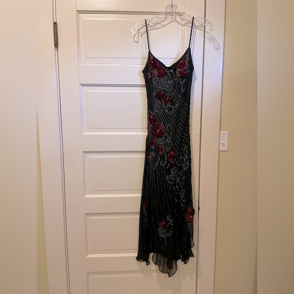 Beautiful Sue Wong Silk Nocturne Dress Size 6